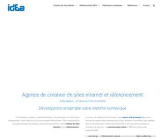 Idea-FR.com(Création sites Internet Bordeaux (web design) Screenshot