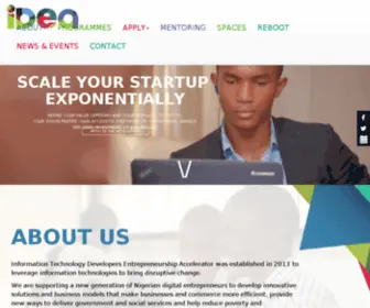 Idea-Nigeria.org(Helping Nigerian entrepreneurs to create successful businesses) Screenshot