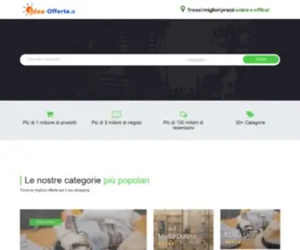 Idea-Offerte.it(Comparanegozi online e trova il prezzo più conveniente) Screenshot