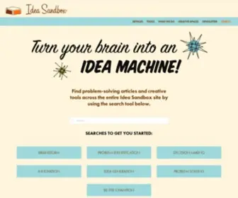 Idea-Sandbox.com(Creative Problem Solving) Screenshot