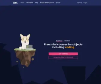 Idea.org.uk(Develop digital) Screenshot