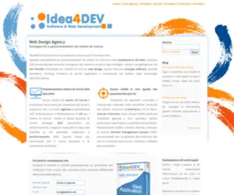 Idea4Dev.com(Web Agency Napoli) Screenshot