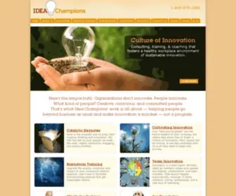 Ideachampions.com(Idea Champions' work) Screenshot