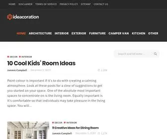 Ideacoration.co(Bringing Homeowners & Home Designer Together In A Stunning Visual Community) Screenshot