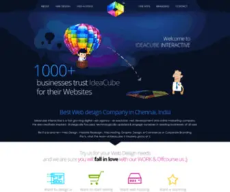 Ideacube.in(Best Web Designing Company in Chennai) Screenshot