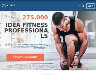 Ideafit.com(IDEA Health & Fitness Association) Screenshot