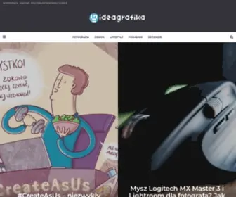 Ideagrafika.pl(Blog i inspiracja graficzna dla designerów) Screenshot