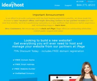 Ideahost.com(Ideahost) Screenshot