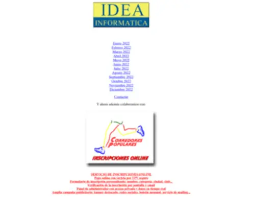 Ideain.com(IDEA INFORMÁTICA) Screenshot