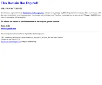 Ideaincubator.net(Idea Incubator LP) Screenshot