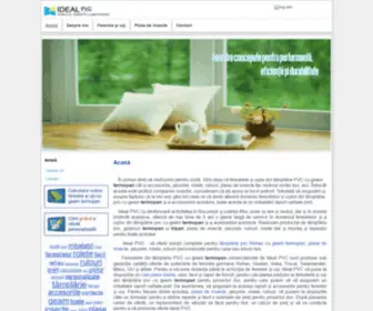 Ideal-PVC.ro(Ideal PVC) Screenshot