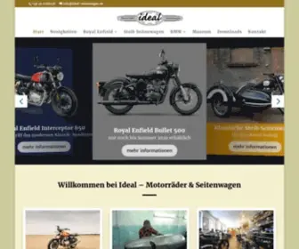 Ideal-Seitenwagen.eu(Steib Seitenwagen) Screenshot