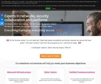 Ideal.co.uk(Experts in Networks) Screenshot