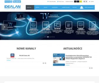 Idealan.pl(Telewizja Internet Telefon) Screenshot