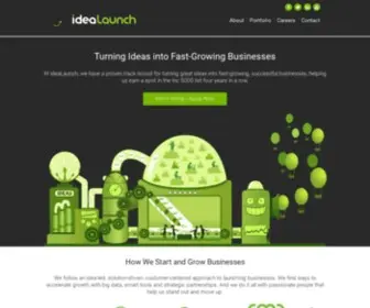 Idealaunch.com(HOME) Screenshot