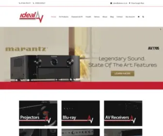 Idealav.co.uk(Ideal AV Home Cinema) Screenshot