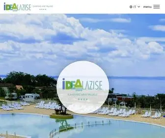 Idealazise.com(Camping Village Lago di Garda) Screenshot