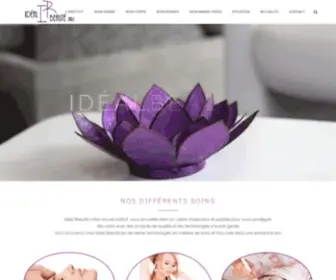 Idealbeaute.ch(Idéal Beauté) Screenshot