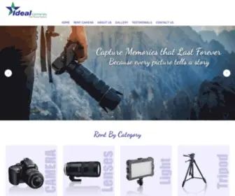 Idealcameras.in(Ideal Cameras) Screenshot