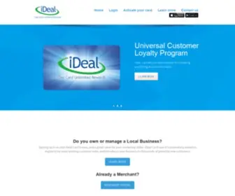 Idealcard.com(IDeal Card) Screenshot