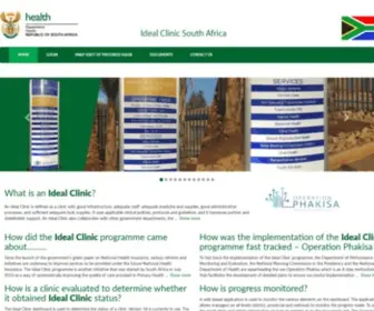 Idealclinic.org.za(An Ideal Clinic) Screenshot