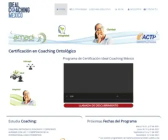 Idealcoachingmexico.com(Ideal Coaching Mexico) Screenshot