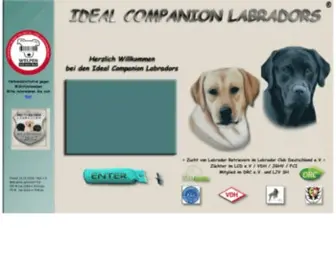 Idealcompanion-Labradors.de(Ideal Companion Labradors) Screenshot