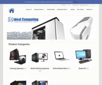 Idealcomputing.co.uk(We Fix Computers) Screenshot