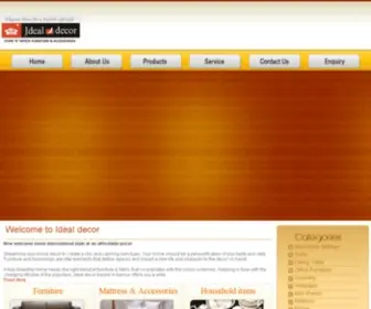 Idealdecor.in(Ideal Decor) Screenshot