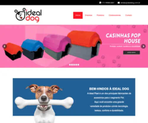 Idealdog.com.br(Ideal Dog) Screenshot