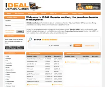IdealDomainauction.com(IdealDomainauction) Screenshot