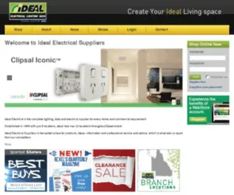 Idealelectrical.com(Ideal Electrical) Screenshot