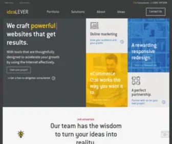 Idealever.com(Web Design) Screenshot