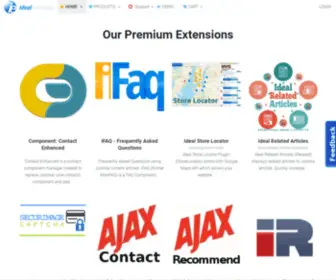 Idealextensions.com(Ideal Extensions (Components) Screenshot