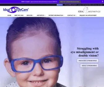 Idealeyecarelv.com(Eye Doctor Las Vegas) Screenshot