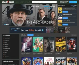 Idealfound.com(Stream and Watch Your Favorite Movies& TV Shows) Screenshot