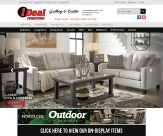 Idealfurnitureoutlet.com(IDeal Furniture Outlet) Screenshot