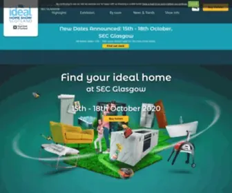 Idealhomeshowscotland.co.uk(The Ideal Home Show) Screenshot