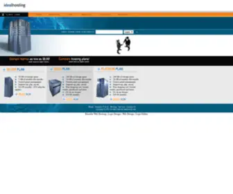 Idealhosting.com(Ideal Hosting) Screenshot