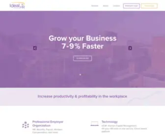 Idealhr.net(Building a Bridge for your team) Screenshot