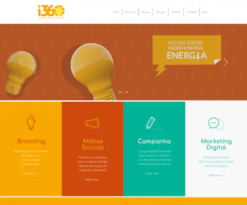 Ideali360.com.br(I360 Comunicação e Marketing) Screenshot