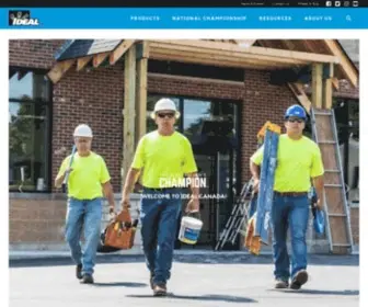 Idealindustries.ca(IDEAL Industries Canada) Screenshot