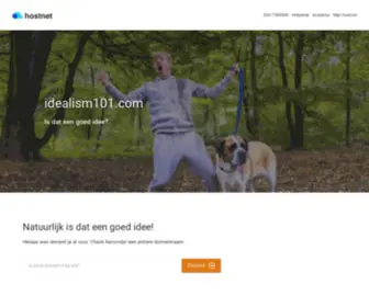 Idealism101.com(De grootste domeinnaam) Screenshot