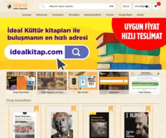 Idealkultur.com(Çok Satan Kitaplar Avantajlı Fiyatlarla) Screenshot