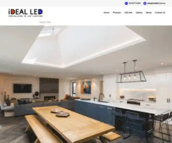 Idealled.com.au(IDEAL LED) Screenshot