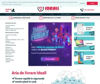Ideall.ro(Magazin online electrocasnice si electronice) Screenshot