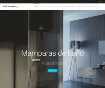 Idealmamparas.com(Especialistas en mamparas de baño y platos de ducha) Screenshot