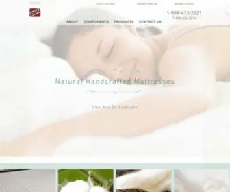 Idealmattress.com(Ideal Mattress Canada) Screenshot