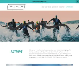 Idealmotionseattle.com(Ideal Motion Spine & Sports Therapy) Screenshot