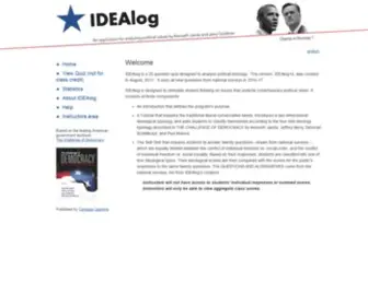 Idealog.org(Pages) Screenshot